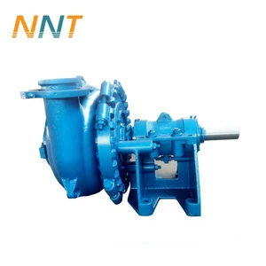 Small sand pump 4 inch for gravel transfer on dredger