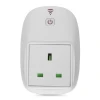 Smart UK Socket Enclosure White Wifi Smart Plug Power Socket With App Wireless Remote Control Wall Plug For Home Automation