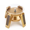 Solar UFO Rotating Booth Jewelry Watch Tray Glasses Turntable Mobile Phone Promotion Table Jade Display