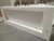 Import solid surface artificial stone marble white and concrete color bathroom above under basin sink from China