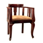 Solid Wood Upholstered Sofa Chair