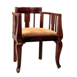 Solid Wood Upholstered Sofa Chair