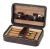 Import Sonny Croco leather Cigar Case Cedar Wood Lining Travel Cigar Humidor Box Portable from China