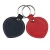 Souvenir wholesale round square rectangle red black blue mini blank car logo metal leather custom lighter keychain