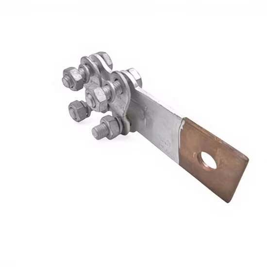 Aluminum Alloy and Copper Bolt Type Transition Clamp for Electric Power Cable-Factory Direct Supply