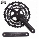 speed bicycle alloy chainwheel and crank