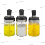Spice Jars Seasoning Box oil bottle Set Pepper Shaker & Oil Dispenser