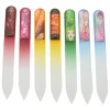 Spot wholesale small epoxy handle glass nail file for quick trimming nails