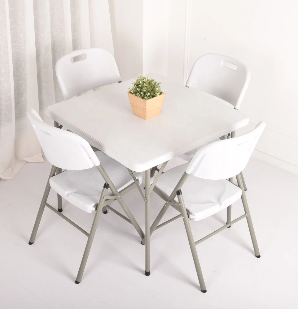 Square Folding Plastic Small Outdoor 4ft Folding Table