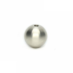 SS304 hollow stainless steel balustrade ball with M8 Thread