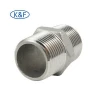ss304 ss316l stainless steel pipe fitting forged steel 4 inch hex nipple male pipe fitting price