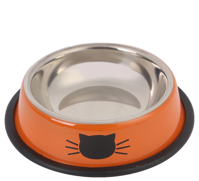 Stainless steel dog food bowl custom dog food bowl dog feeding bowl