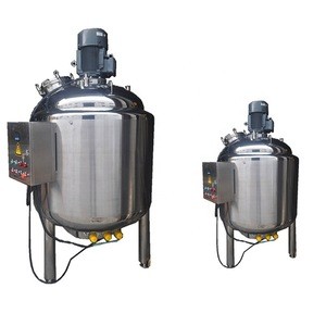stainless steel electric heating mixing tank for milk pasteurizer