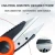 Import Stainless Steel Foldable Blade Fishing Scissors Braid Line Cutter Lightweight Portable Fishing Scissor Tools from China