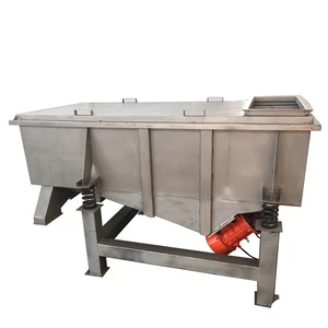 Stainless Steel Linear Vibrating Screen Machine for Food Industry/ Vibrating Feeder