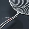 Stainless Steel Strainers Kitchen Accessories Reinforced Hot Pot Colander Frying Oil Grid Filter Noodle Cooking Net Line Spoon