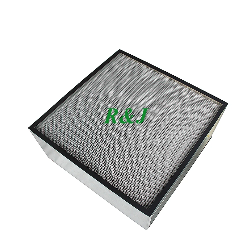 Stainless Steel/Galvanized Steel Frame H13 H14 HEPA Filter for Painting Booth