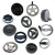 Import Standard Spare Parts Plastic Handle and Aluminum knob gear shift knob from Taiwan