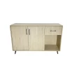 Storage Cabinet Corner Wooden Made in China White Europe Rattan Logo Style Living Room Interior Modern Furniture Color Feature