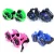 Import street glider blue two wheel FLASHING ROLLER from China