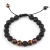 Import Stress Relief Yoga Beads Adjustable Bracelet Anxiety Aromatherapy Essential Oil Diffuser Healing Lava Bracelet for Men Women from China