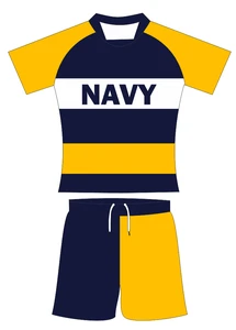 Sublimated Rugby Jersey and Shorts / Rugby Uniform Sets/Custom Rugby Uniforms