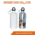 Import Sublimation Aluminum sipper water bottle with normal Sport cap - 400ml, white color or silver color from China