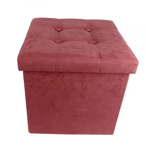 suede storage ottoman and foldable square ottoman and square stool with strong lid