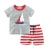 Import Summer spring cotton knit team boy clothes kids clothing set from China