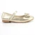 Import Summer Toddler Little Big Kids metalli PU Bow Shoes Dress Girl Party School children Bow Ballet Flats Shoes from China