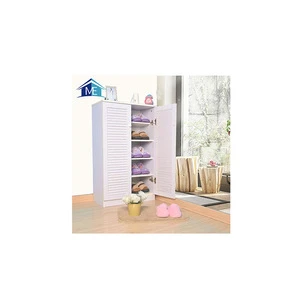 Superior Quality Tall White Wooden Shoe Rack Cabinet Designs