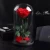 Import Sweet Preserved Rose Flower Gift Valentines Day Birthday Gifts Natural Dried Flowers Rose Present with Glass Cover from China
