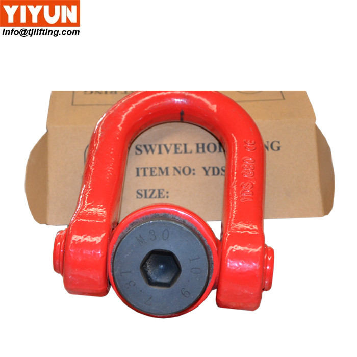 swivel hoist ring with 360 degree rotation for lashing down items