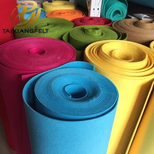 synthetic fiber nonwoven felt for carpets and rugs in china