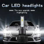 T6 mini car led headlight auto lighting system CANBUS proof motorcycle light led waterproof auto lamp headlamp bulbs