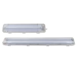 T8 / T10 Explosion Proof Fluorescent Lighting , Cold White Tube Light Fixtures