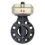 Import Taiwan best quality  UPVC Pneumatic Flange-type Butterfly Valve AT75D-2DP from China