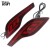 Import Tcart 2pcs Special Tail Lamp Fog Lighting Red Color Light Car Led Rear LED Bumper Lights from China