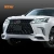 Import TDCMY Auto Car PP ABS Material Black Middle Grill For Lexus LX570 2016-2020 from China
