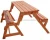 Import Teak Wood Price Indonesia 2in1 Interchangeable Folding Picnic Patio Table and Garden Bench outdoor furniture otherhomefurniture from Indonesia