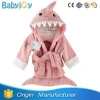 terry hooded bathrobe, animal shark robe for baby