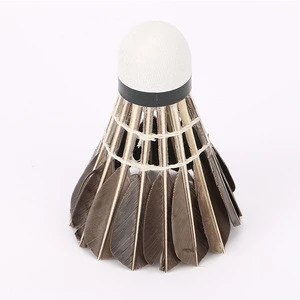 The Factory Direct Selling Duck Feather Quality Resistance Training Badminton Shuttlecock