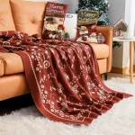 Throw Blanket for Boho Shawl Blankets Soft Decorative Lightweight Weave BedThrows with Tassels for Living Room Chair Sofa Travel