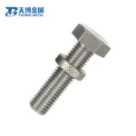 titanium fasteners suppliers sale Ti6Al4V Gr5 Titanium wheel Bolt or other hardware