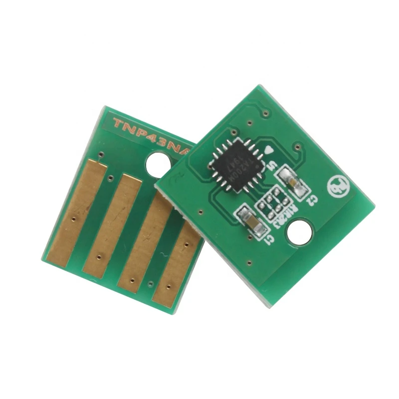 TNP41 TNP43 Compatible Reset Chip for Konica Minolt. TNP41 43 Toner Cartridge Chip bizhub 3320 chip resetter