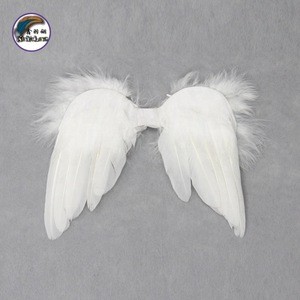 TOP Quality Decoration Accessories Goose Feathers  white feather wings Natural Small Size For Baking or home decoration