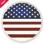 Top Quality Small Moq Factory Supply Printed Round Beach Towel