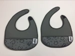 Top Sale Bib Teether,Silicone Baby Teething Bib, Bandana Baby Bib