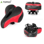 TOPKO memory foam waterproof road bikes seat oversized bike saddle