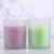 transparent glass candle with ribbon for funeral goods supplies souvenirs ornaments